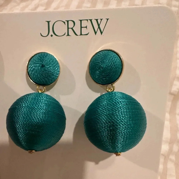 J. Crew Woven ball earrings - Picture 2 of 3